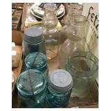 Lot Jars, Milk Bottles