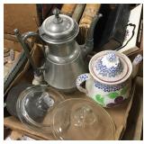 Pewter Teapot, Misc. Teapot Broken