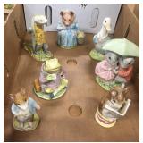 7 Beatrix Potter Animals, Beswick