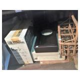 Typewriter/ Clock, Etc