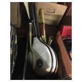 Misc. Tennis Raquets, Board Games