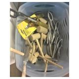 Misc. Crab Cracking Tools, Camp Fire Roasters