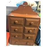 Modern Spice Cabinet, Top reglued