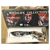 4 Large Knives in Orig. boxes