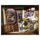 Lot Small Collectibles, Monkees Cards, etc