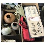 Misc., Navajo Pot, Chicken Sign, etc