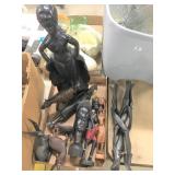 Lot African Carvings