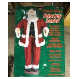 Large Dancing Santa in Box