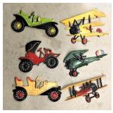 Vintage Aluminum Planes & Cars, Misc