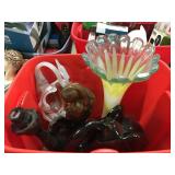 Large Glass Vase, Misc.