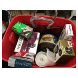 2 Totes Boxed Housewares