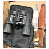 Barska 10x50 Binoculars, Large Soligen Blade Knife