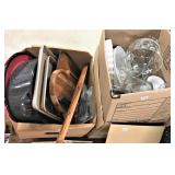 Roaster, Cutting Boards, Glassware