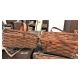 2 Old Market Baskets
