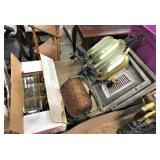 Misc. Holly Glasses, Lamp, etc