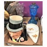 Misc. Oil Lamps, W.C. Fields, Teddy Bear Plate