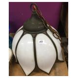 Antique Lotus Shade Hall Light