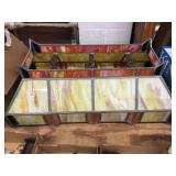 Slag Glass Billiard Table Lamp