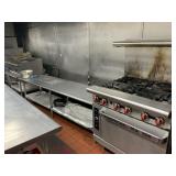 7 FT APPX SS EQUIPMENT STAND