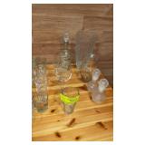 ALL GLASSES ON FIRST TABLE