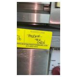 THERMA-TEK CONVECTION OVEN WITH PAN SLIDES