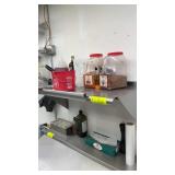 SMALL SS SHELVES