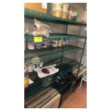 GREEN COATED METRO RACKS