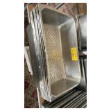 6" PERFORATED PANS