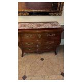 DRESSER w TABLE RUNNER