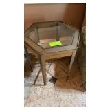 GLASS SIDE TABLE