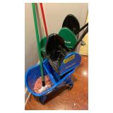 ECOLAB MOP BUCKETS AND MOPS