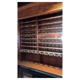 WINE GLASS AND BOTTLE STORAGE