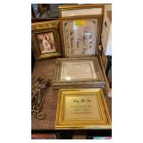 ASSORTED PICTURE FRAMES