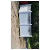 SECTIONS WHITE FENCE