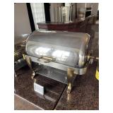 1 ROLLTOP, 1 CLAMSHELL TYPE CHAFING DISHES