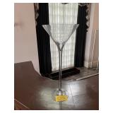 GIANT MARTINI GLASSES