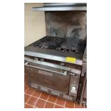 VULCAN 4 BURNER WITH OVEN