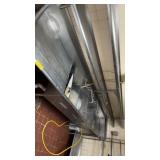 3 BAY SINK WITH DOUBLE OVERSHELF