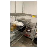 METRO RACKS, NO CONTENTS