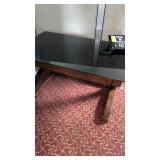 DESK BLACK LAQUER TOP