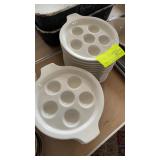 CERAMIC ESCARGOT TRAYS