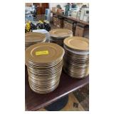 GOLD CHARGER PLATES