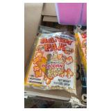 NEW CASE POPCORN/ BOXES