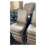 BROWN STACK CHAIRS