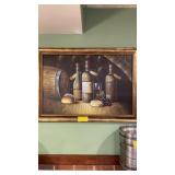 WINE AND BREAD PAINTING