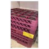 WATER GLASSES AND GLASS RACKS