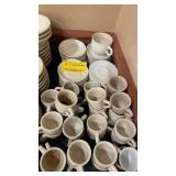 CUPS AND SAUCERS