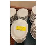 SCALLOPED OVAL PLATES  (SUBJECT TO COUNT)