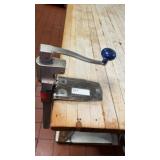 72" BUTCHER BLOCK TABLE WITH CAN OPENER