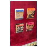 FRAMED MATCH BOOKS